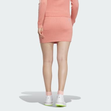 Women Golf Red 3S 스웨터 스커트