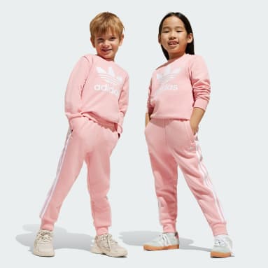 Mens pink adidas tracksuit top