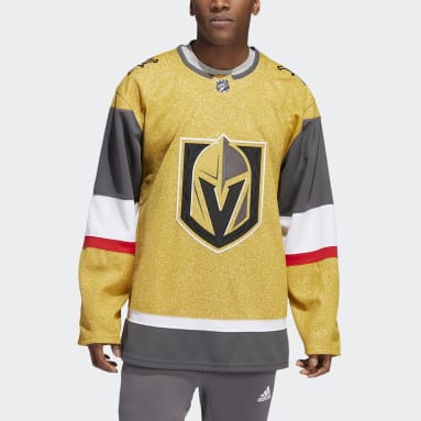 Maillot Domicile Golden Knights Authentique or Hommes Hockey