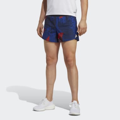 Men Running Multicolour Adizero Split Shorts