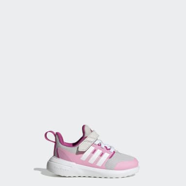 FortaRun 2.0 Cloudfoam Elastic Lace Top Strap Sko Grå