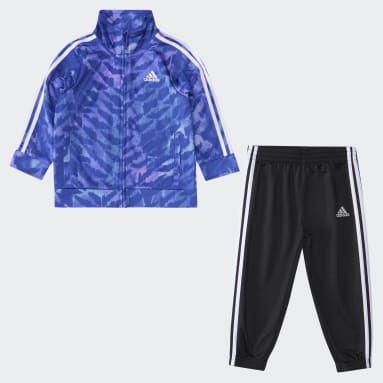 Infant  Toddler Sportswear Blue IB AOP TRICOT TRK SET23
