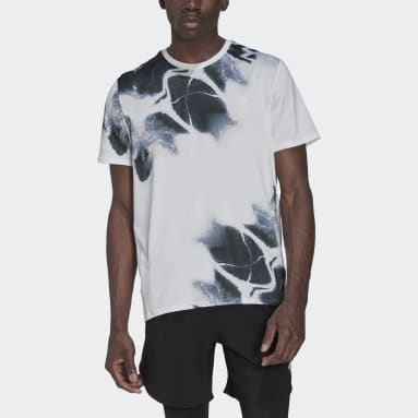 Remera Fast Estampada Blanco Hombre Running