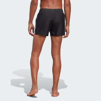 ผู้ชาย Sportswear สีดำ กางเกงว่ายน้ําขาสั้น 3-Stripes CLX Very-Short-Length