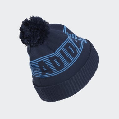 Männer Golf Golf Bommelmütze Blau