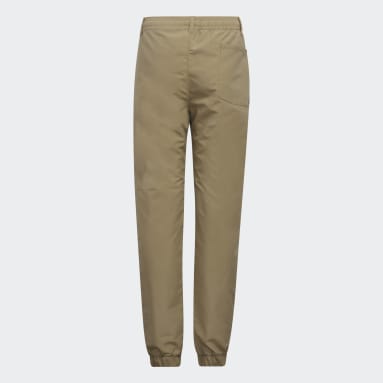 Youth 8-16 Years Golf Beige Versatile Pull-on Pants
