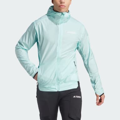 Männer TERREX TERREX XPERIOR WINDWEAVE JACKE Türkis