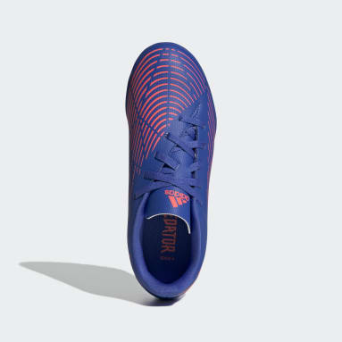 Botas de Futebol Predator Edge.4 – Piso sintético Azul Criança Futebol