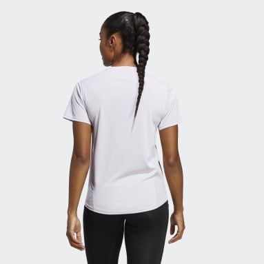 Kvinder Løb Lilla Own the Run T-shirt