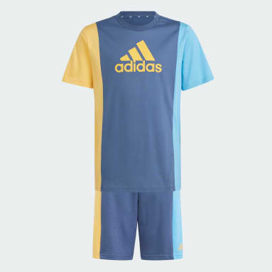 Conjunto de Playera Essentials Colorblock Kids