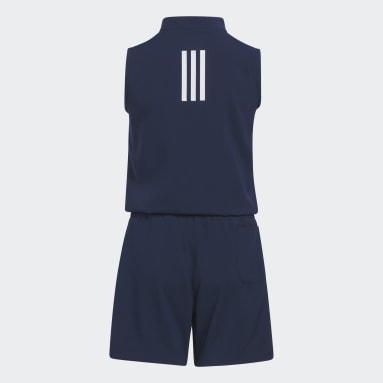 Meisjes Golf blauw Romper