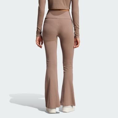 Essentials Rib Flared Leggings