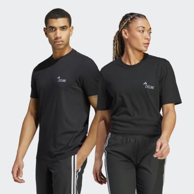 Cykling Sort Cycling Graphic kønsneutral T-shirt