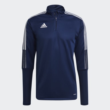 Men Football Blue Tiro 21 Training Top