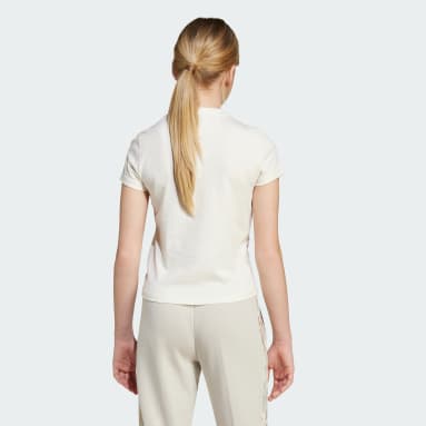 T-shirt de Jersey Simples com Grande Logo Animal para Meninas da adidas