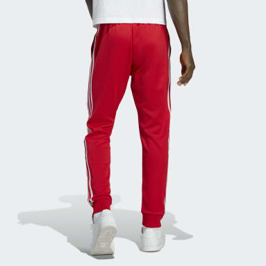Men Originals Red Adicolor Classics SST Track Pants
