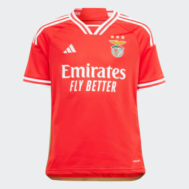 Camisola Principal 23/24 do Benfica – Criança Vermelho Criança Futebol