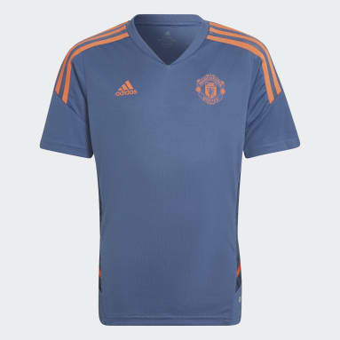 Camiseta entrenamiento Manchester United Condivo 22 Azul Niño Fútbol
