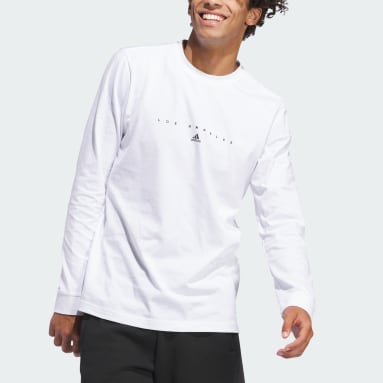 Men's Sportswear White LA Graphic Long Sleeve Tee