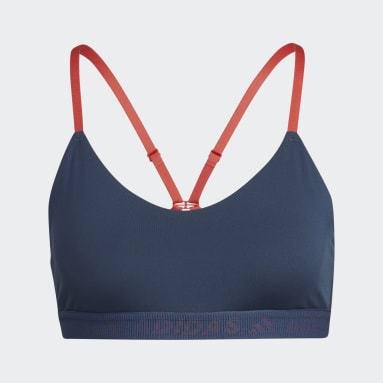 Top Deportivo All Me Branded Azul Mujer Training