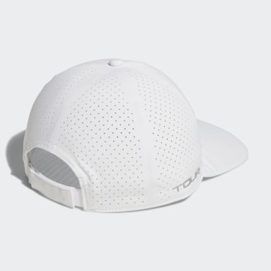 남성 Golf White 투어 라이트 캡