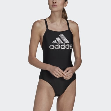 adidas Maillot de bain Big Logo Noir Femmes Sportswear