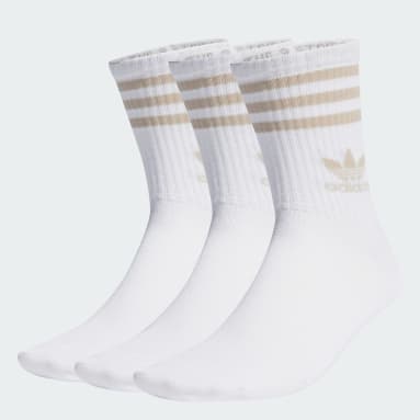 Meias de Cano Médio – 3 pares Branco Originals