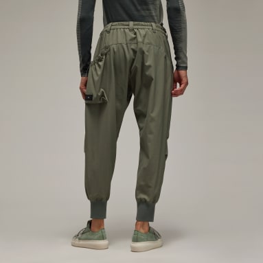 남성 Lifestyle Green Y-3 커프트 윈터 립스톱 팬츠