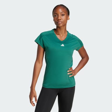 AEROREADY Train Essentials Minimal Branding V-Neck Tee