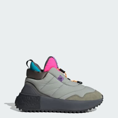 Women Running Grey X PLRBOOST 퍼퍼