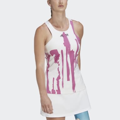Thebe Magugu Tennis New York Y-Back Tanktopp Hvit
