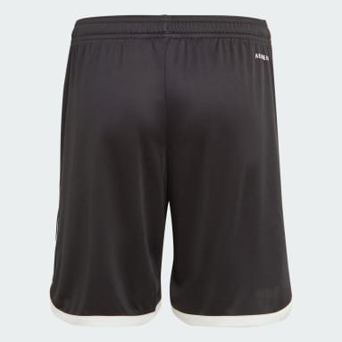 Kinder Fußball Manchester United 23/24 Kids Auswärtsshorts Schwarz