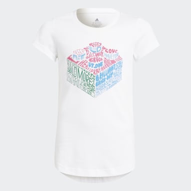 Polera LEGO® Estampada Blanco Niña Sportswear