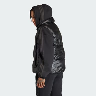 Colete Acolchoado Preto Homem Originals