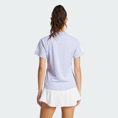 T-shirt de tennis 3 bandes Climacool