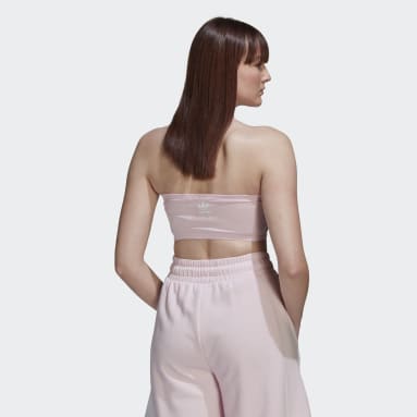 Top palabra de honor Rosado Mujer Originals