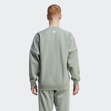 Sweat-shirt ras-du-cou adidas Rekive Vert Hommes Originals