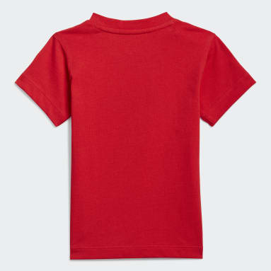 T-shirt adidas SPRT Collection Graphic Rouge Enfants Originals