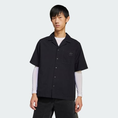 Essentials Seersucker Short Sleeve Skjorte