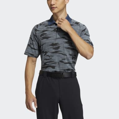 Men Golf Blue Go-To Camouflage Polo Shirt