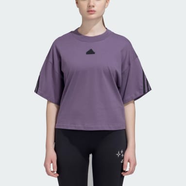 Women Training Purple W FI 3S TEE