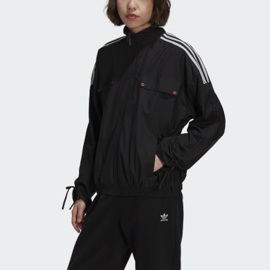 Track jacket adicolor Classics Parley Nero Donna Originals