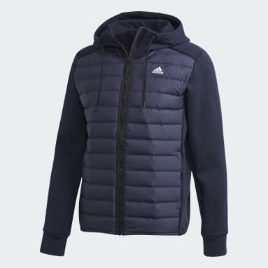 Mænd Overtøj Med Gadestil Blå Varilite Hybrid jakke