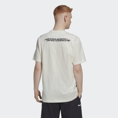 T-shirt adidas Adventure Ride Bianco Uomo Originals