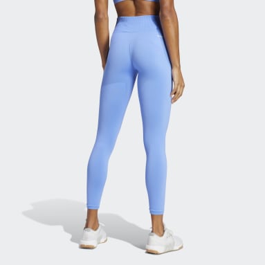 Adidas palm print deals blue leggings
