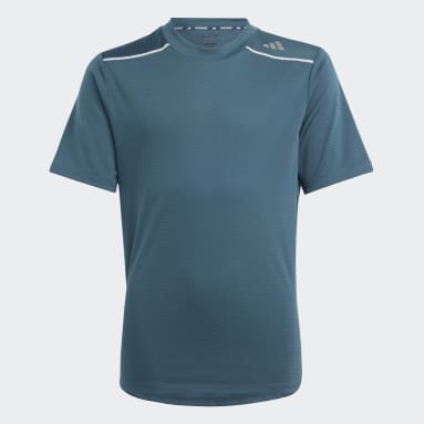 Boys Gym & Training Turquoise AEROREADY Tee