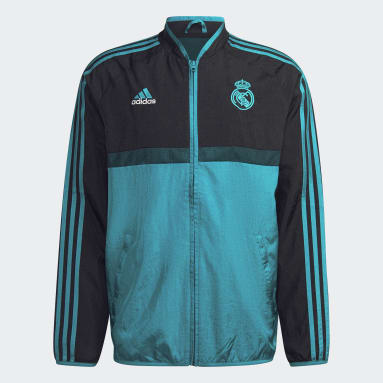 Chaqueta Real Madrid Icons Tejida Negro Hombre Fútbol