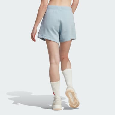 Shorts Lounge French Terry Azul Mujer Sportswear