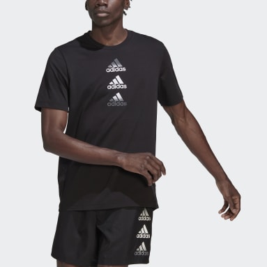 T-shirt Designed to Move Preto Homem Ginásio E Treino