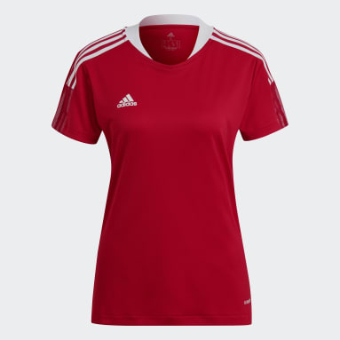 Kvinder Fodbold Rød Tiro 21 Training trøje
